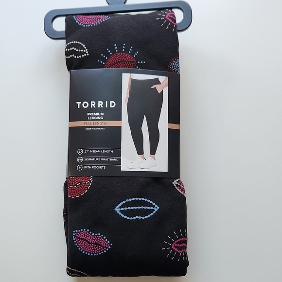 Torrid Black Full-Length Leggings - Picture 2 of 7